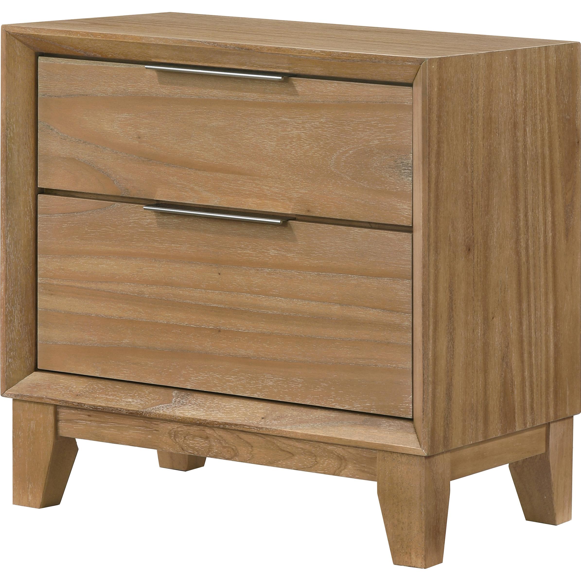 Crown Mark Florian 2-Drawer Nightstand B6572-2 IMAGE 1